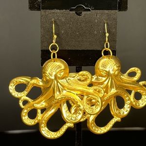 Octopus Earrings